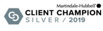 Martindale-Hubbell Silver Client Champion 2019 Lisa Klienberg